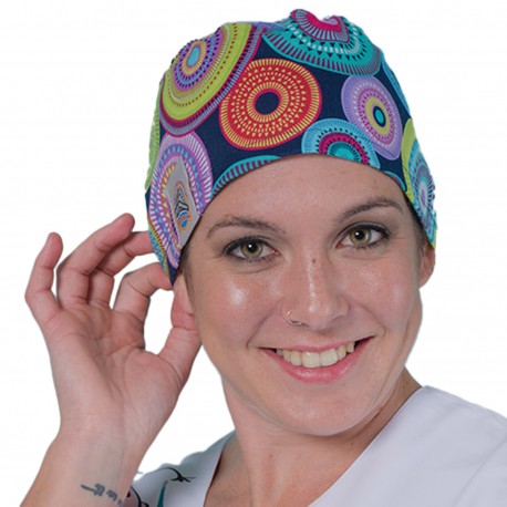 Long hair surgical cap - Psicodelia