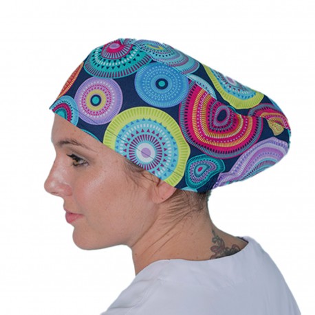 Long hair surgical cap -...