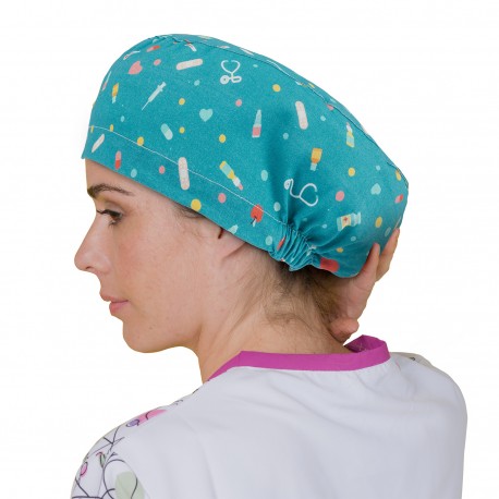 Long Hair Surgical Cap - Medical...