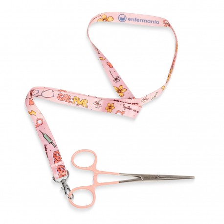 lanyard estampado para enfermería