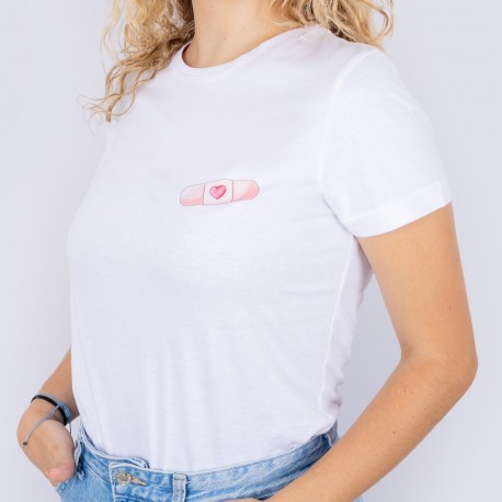 camiseta blanca mujer @elartedecuidar_