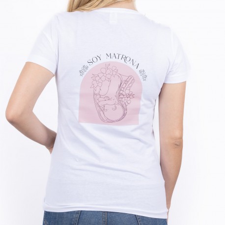 Woman's White T-shirt - I'm...