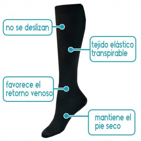 Printed Compression Socks - Ribbons -...