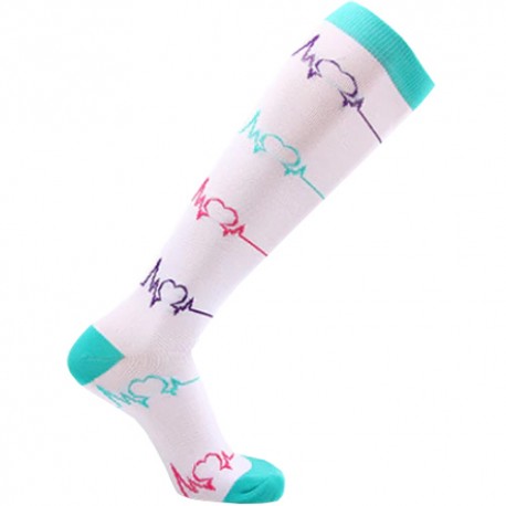 Printed Compression Socks - EKG