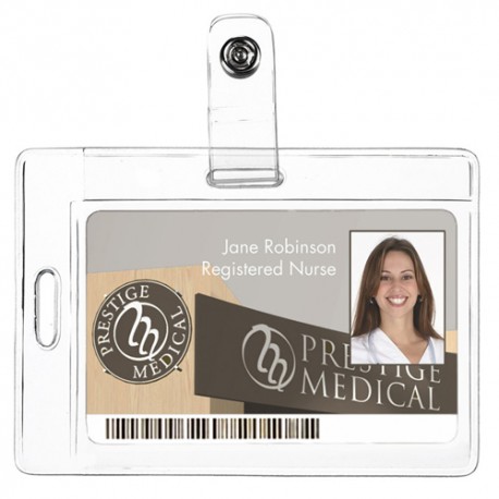 Multi-directional Transparent ID Holder