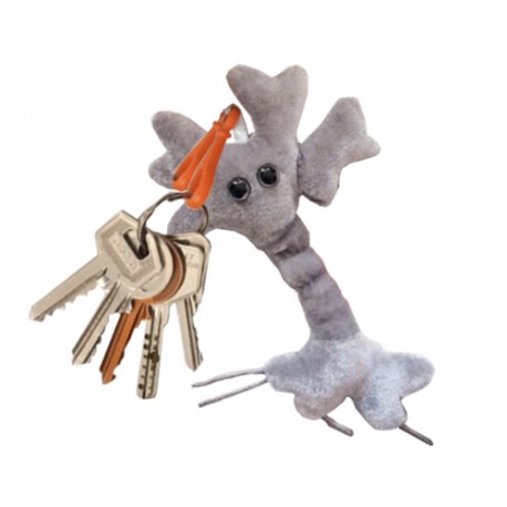 GIANTmicrobe Keychain - Neuron
