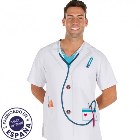 Unisex Microfiber Scrub Top - MAGIC...