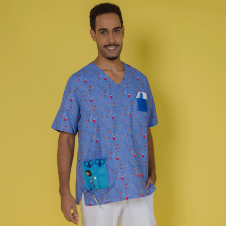 Unisex Microfiber Scrub Top...