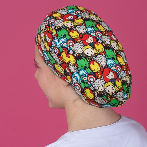 superhero surgical caps