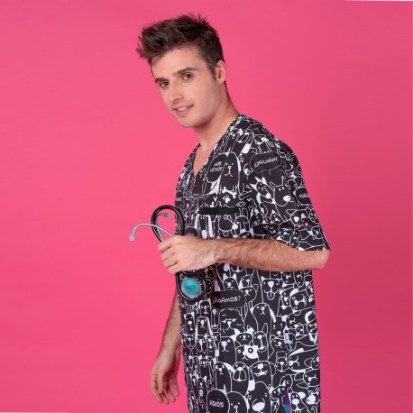 Unisex Microfiber Scrub Top...