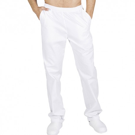 Classic Uniform Trousers with Elastic...