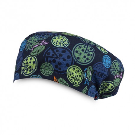 Gorro pelo largo estampado - Tortugas...