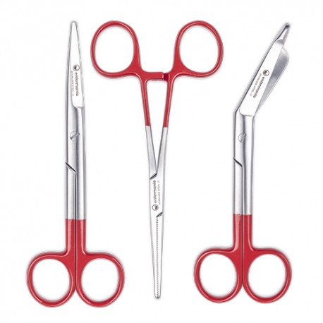 Scissors Trio Set - Red