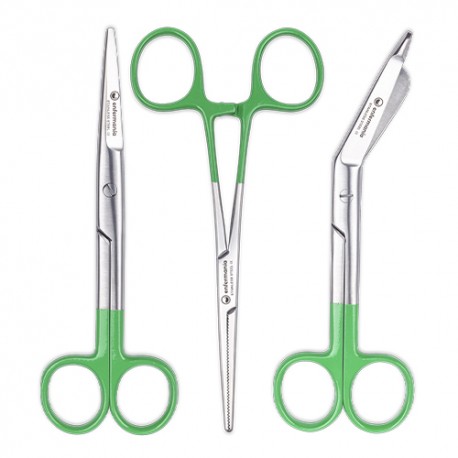 Scissors Trio Set - Lime Green