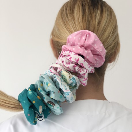 Nurse Care Scrunchie - Turquoise