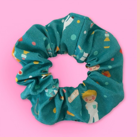 Nurse Care Scrunchie - Turquoise