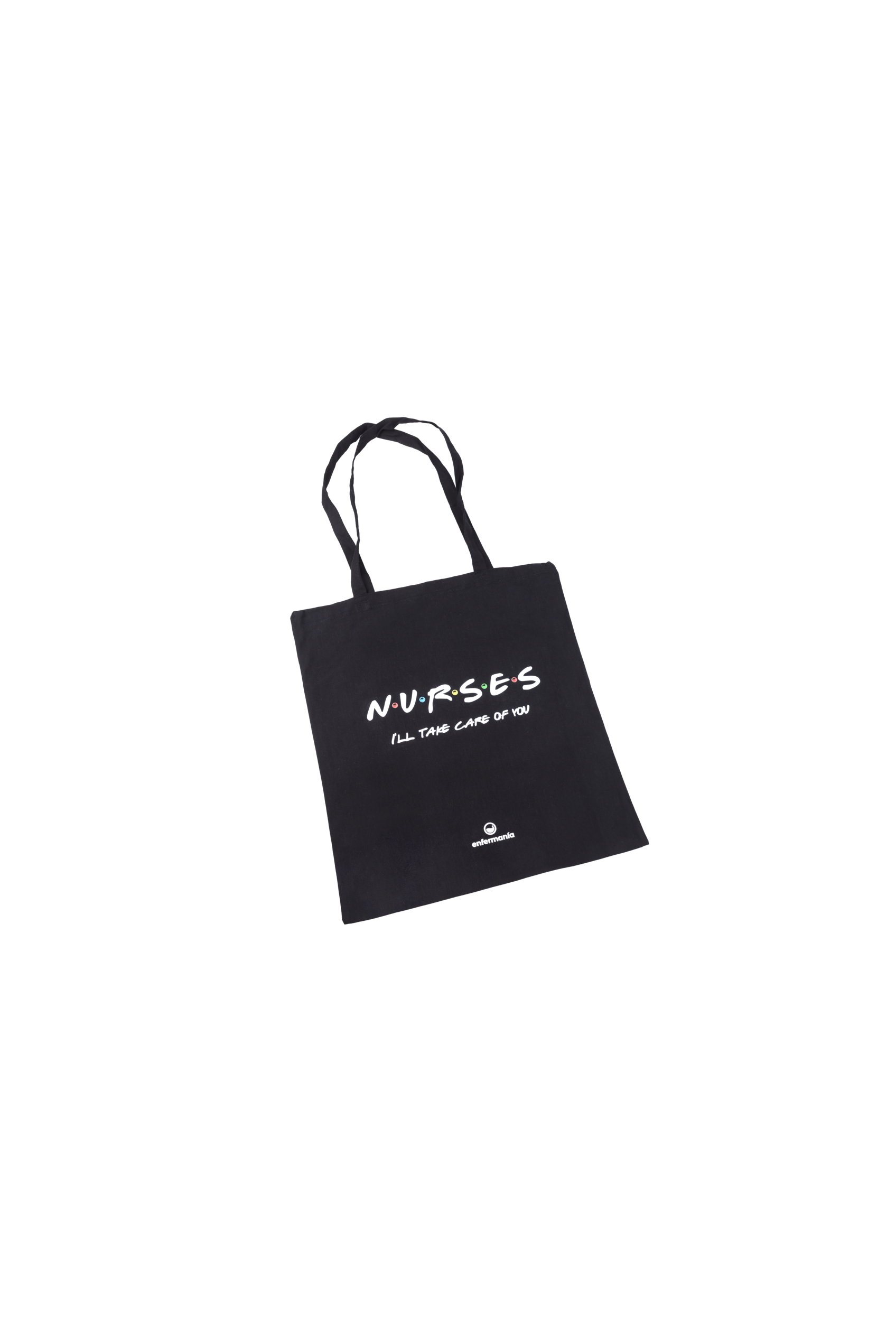 Bolsa Tote negra - estampada-zoom-3