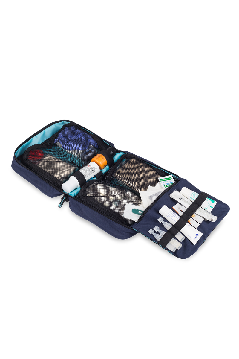 Estuche botiquín extensible Primeros Auxilios - Azul-zoom-