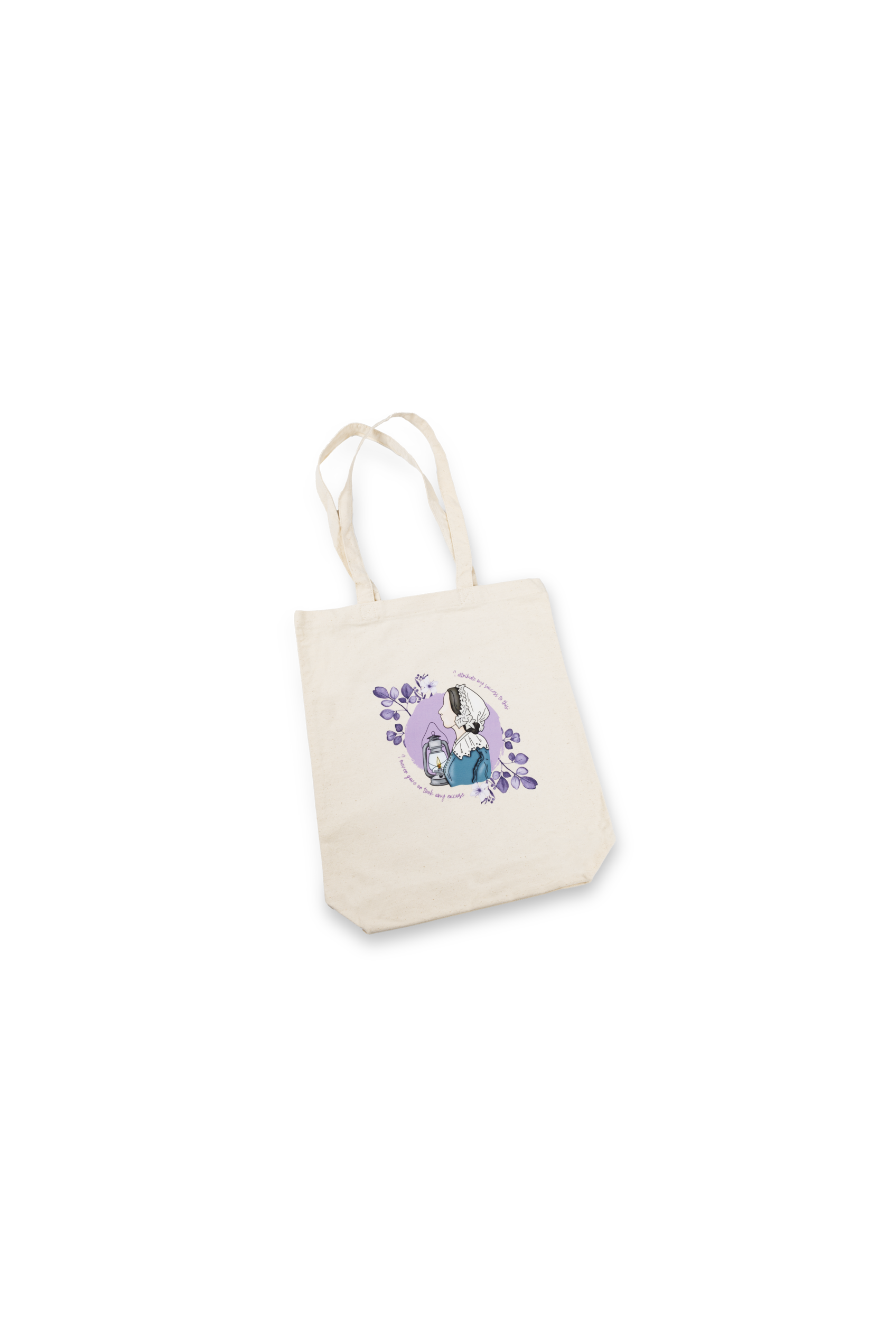 Bolsa Tote algodón - Nightingale elartedecuidar-1