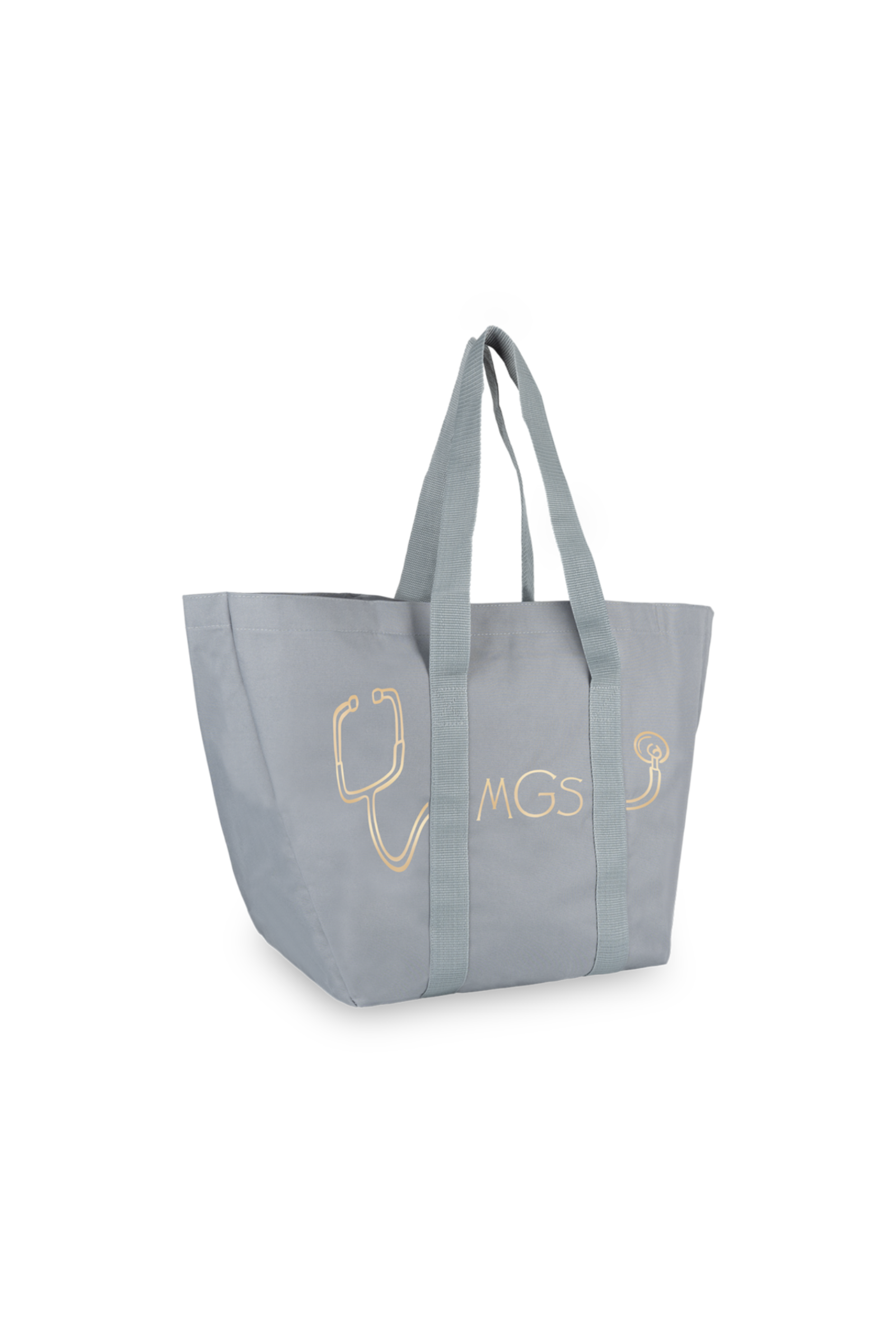Bolsa Tote gris fonendo personalizado