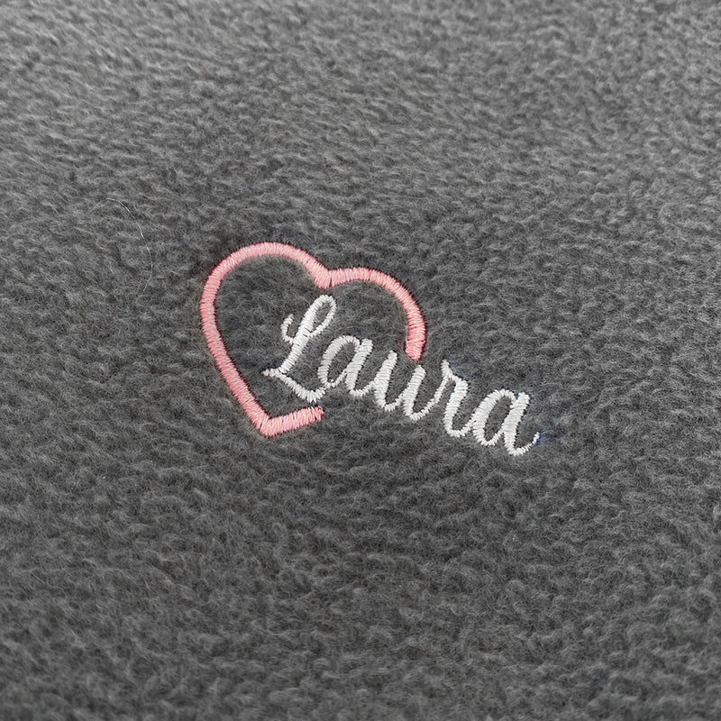 Forro Polar Sanitario Mujer Personalizado – Color Gris-zoom-