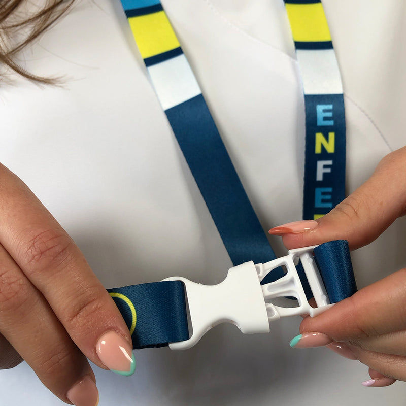 Lanyard multifunción Eighties - Enfermera/o-zoom-