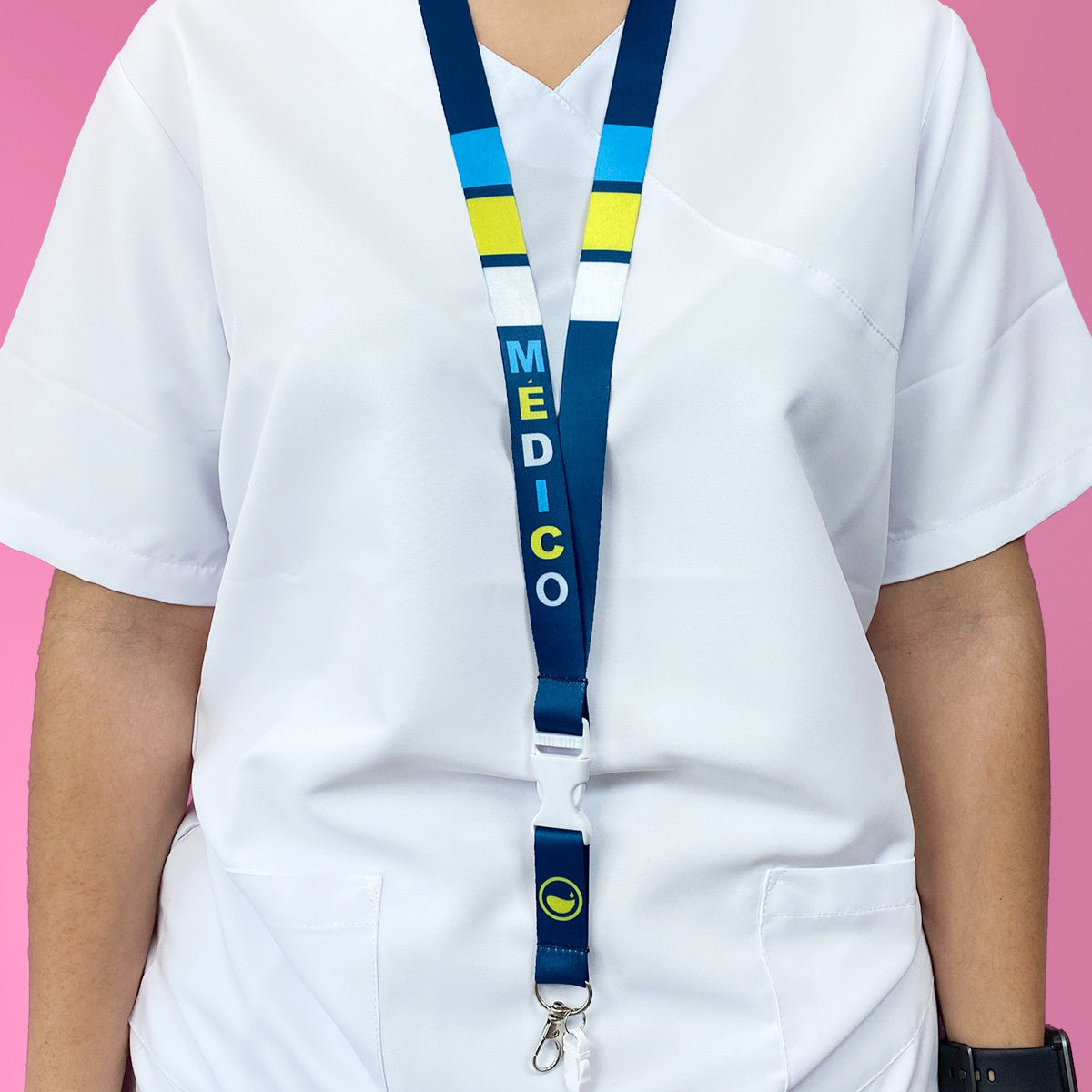 Lanyard multifunción Eighties - Médico/a-zoom-8