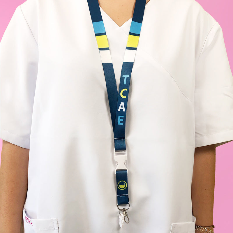 Lanyard multifunción Eighties - TCAE-zoom-
