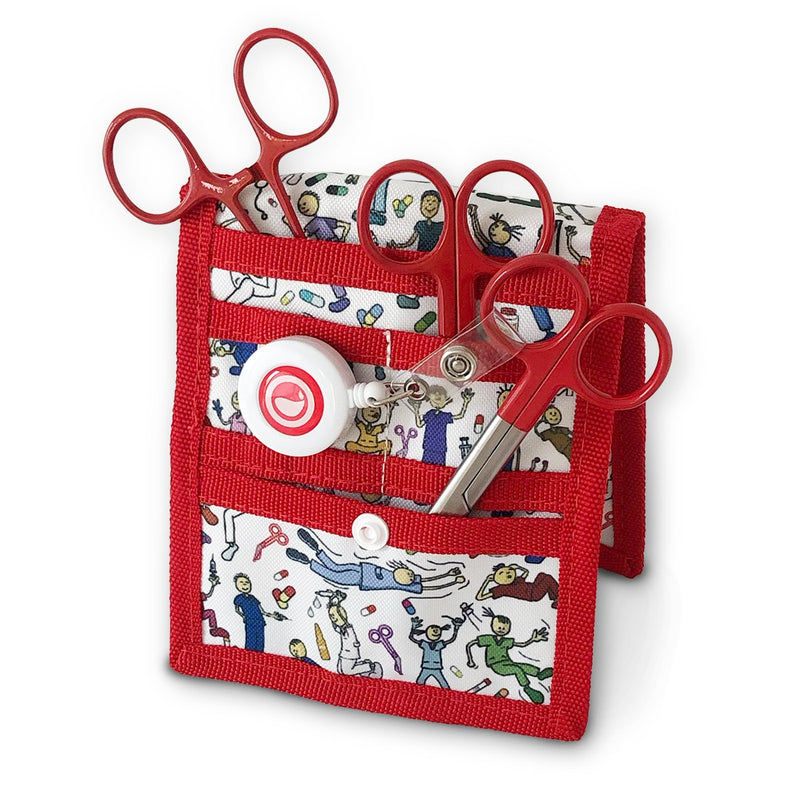 KIT Pocket Revolutum Rojo (organizador + tijeras)-zoom-