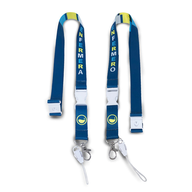 Lanyard multifunción Eighties - Enfermera/o-zoom-
