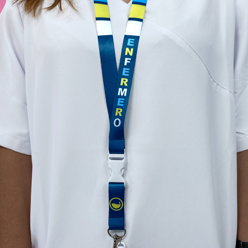 Lanyard multifunción Eighties - Enfermera/o-zoom-