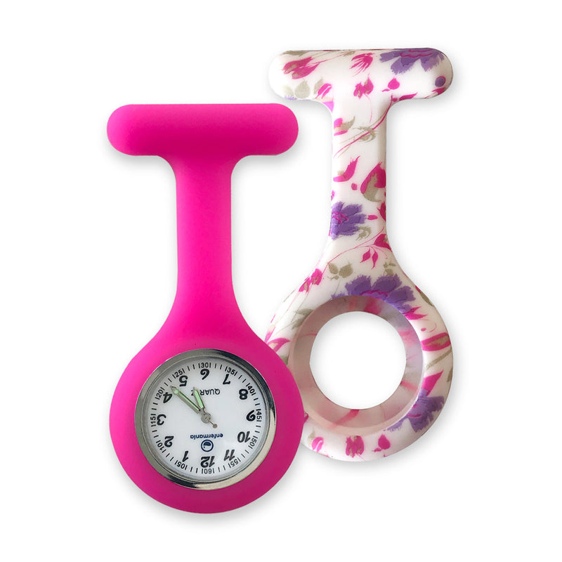 Pack Reloj + Funda extra silicona Fucsia-zoom-