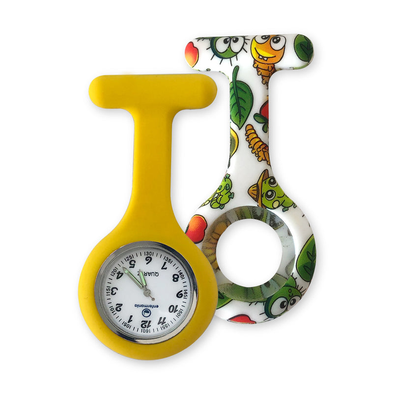 Pack Reloj + Funda extra silicona Amarillo-zoom-
