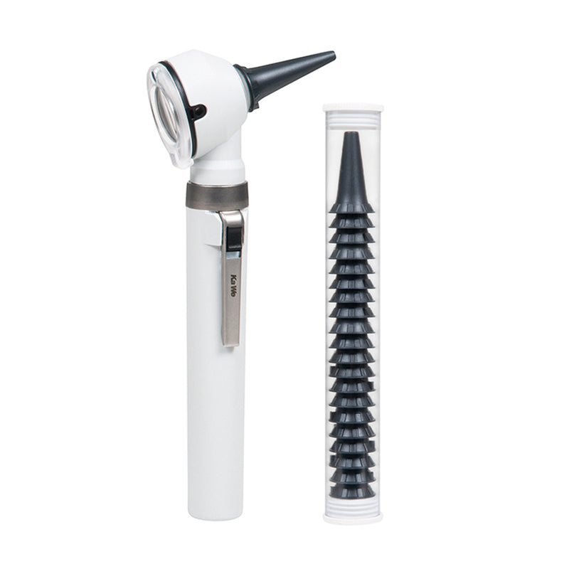 Otoscopio KaWe Fibra Optica + LED-zoom-