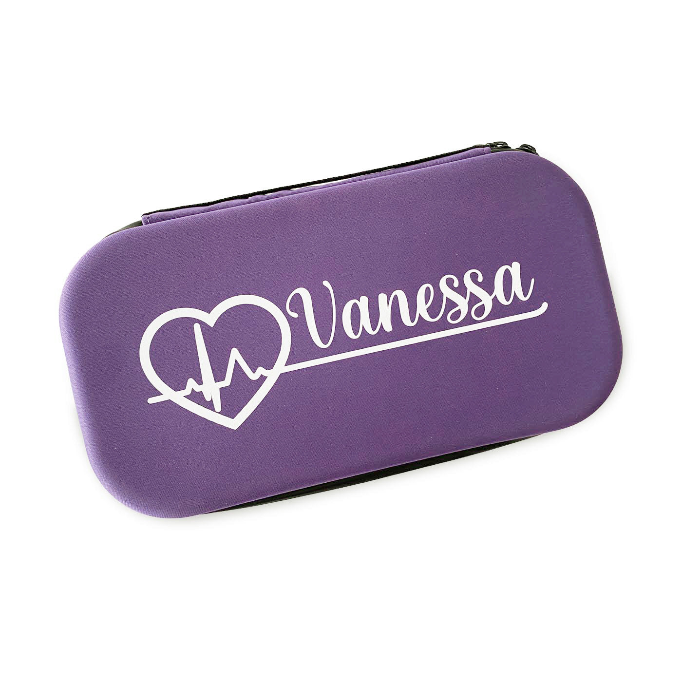 estuche fonendo violeta