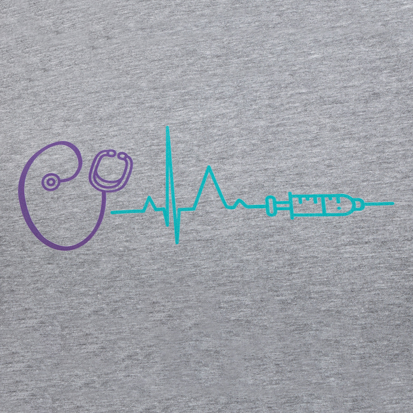 camiseta enfermera estampada