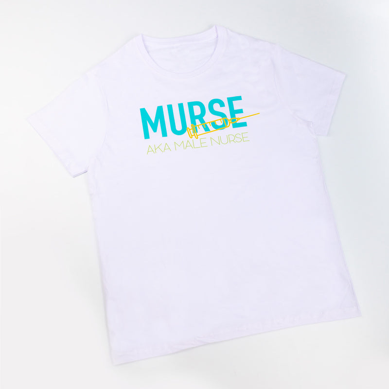 Camiseta Estampada Blanca para Hombre-zoom-