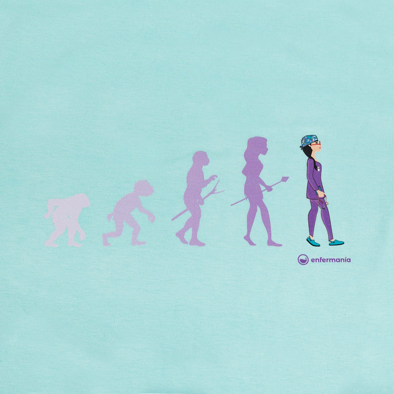 Camiseta Eco mujer Aqua - estampada-zoom-