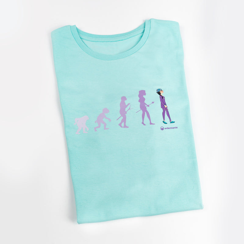 Camiseta Eco mujer Aqua - estampada-zoom-