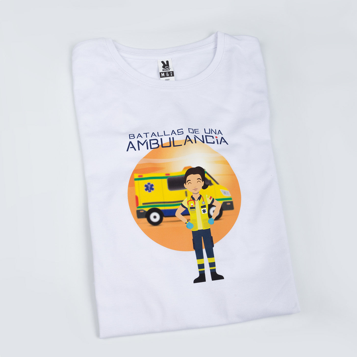 camiseta mujer batallas de una ambulancia