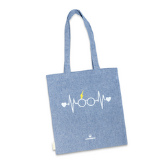 bolsa algodón azul Potterheads