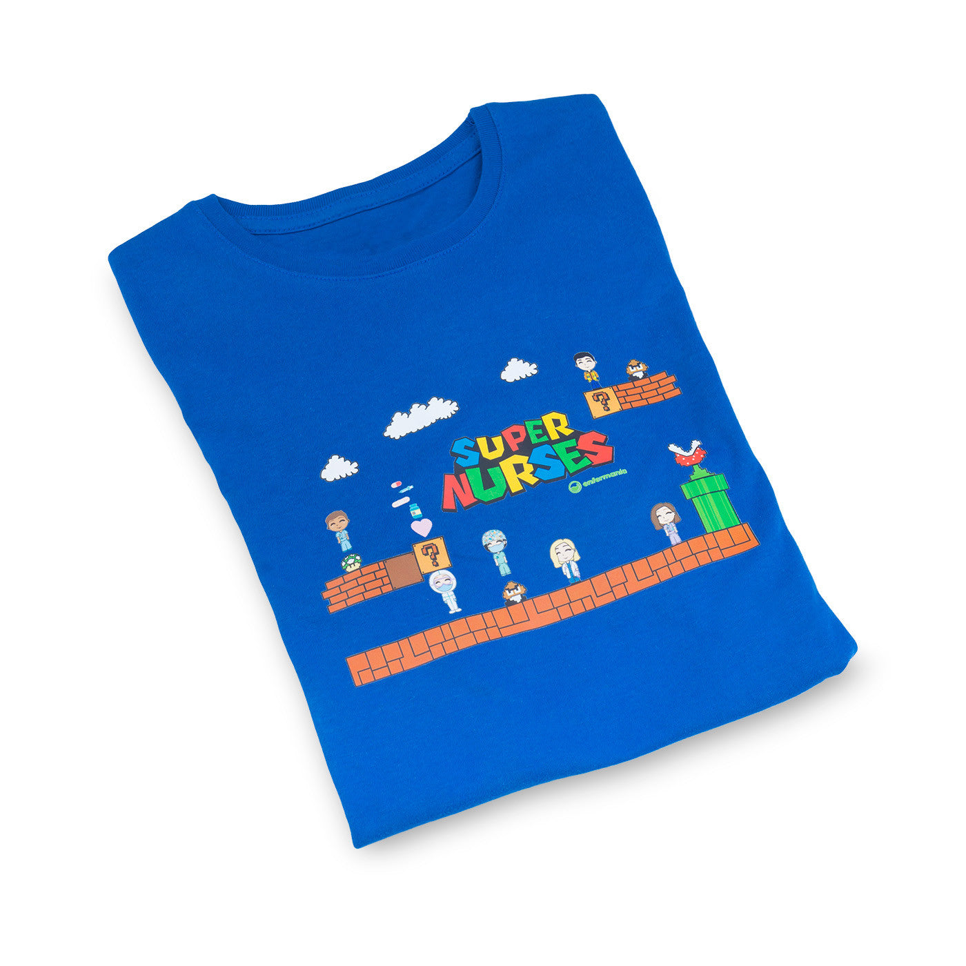 camiseta enfermara mario bros