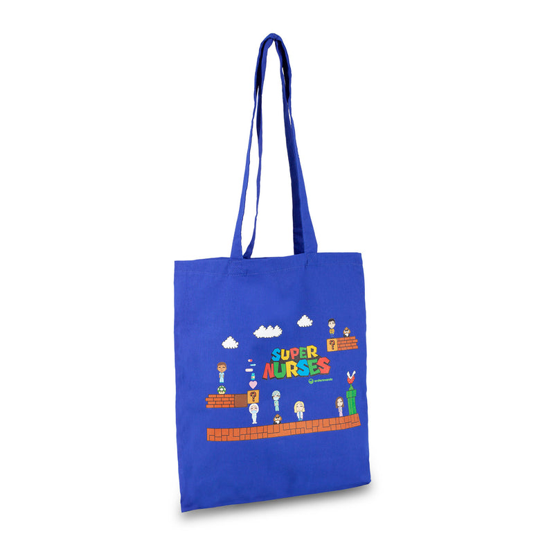 Bolsa enfermera Tote Azul Royal-zoom-