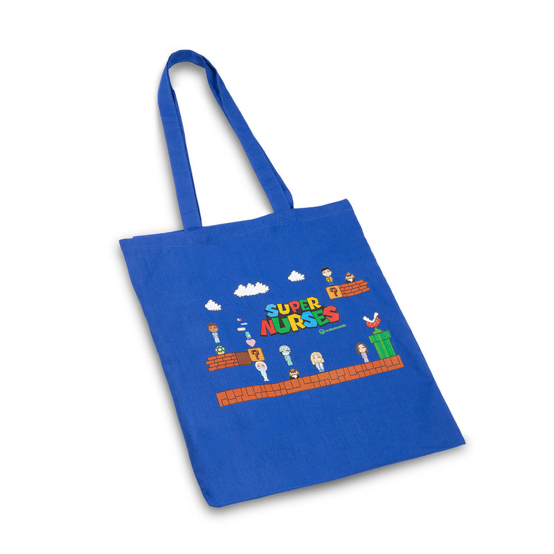 Bolsa enfermera Tote Azul Royal-zoom-