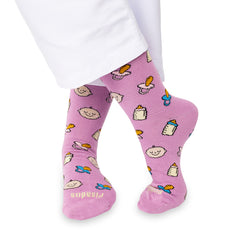 Calcetines con diseño de bebé – vista general