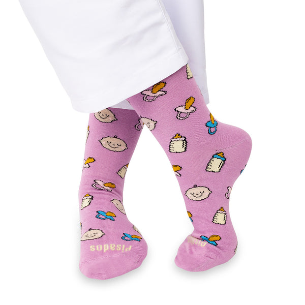 Calcetines con diseño de bebé – vista general