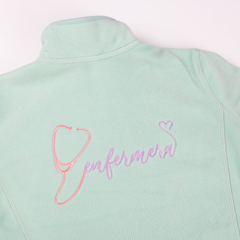 Forro Polar Sanitario mujer Personalizado - Sweet Verde-zoom-