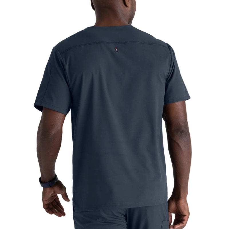 Blusón sanitario gris antracita para hombre – Grey’s Anatomy, 2 bolsillos-zoom-