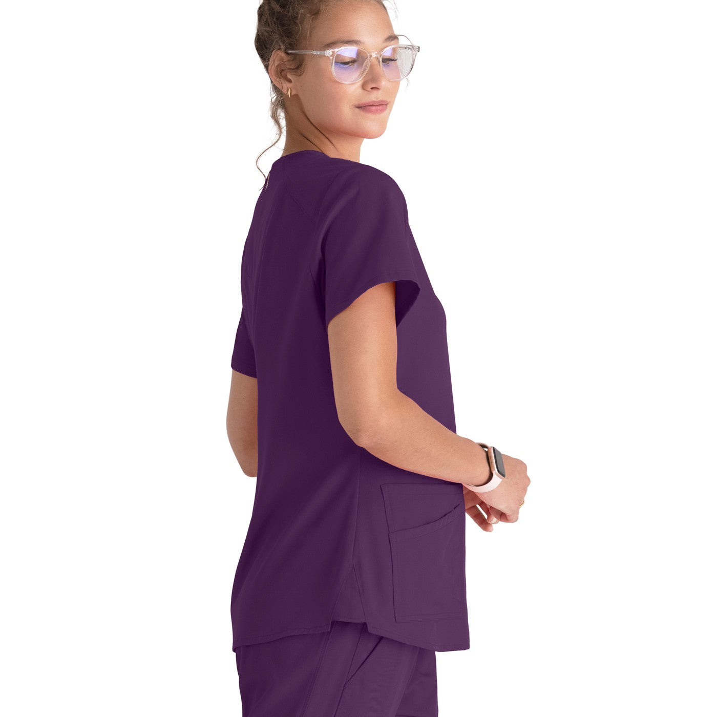 Grey's Anatomy Women's Scrub Top | V-neck and 4 pockets -5