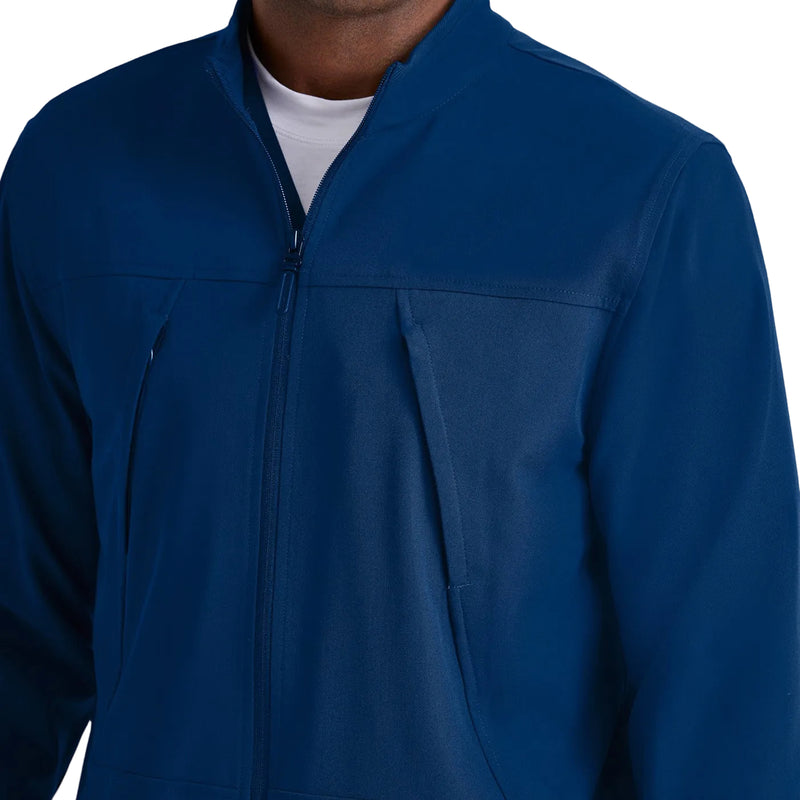 Grey's Anatomy Men's 4-Pocket Jacket, Indigo Blue -zoom-